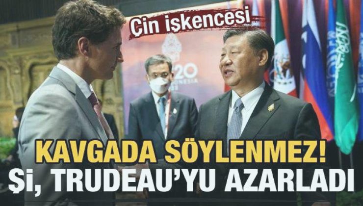 Bali’de bomba tartışma! Çin Devlet Lideri Cinping, Kanada Başbakanı Trudeau’yu azarladı