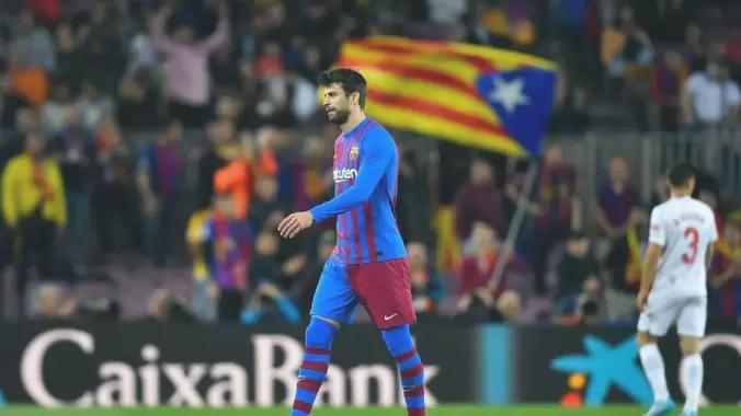 Barcelona’da Gerard Pique’den Almeria maçı sonrası emeklilik kararı