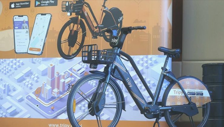Elektrikli bisiklet paylaşım platformu “Tripy” Ankara’da tanıtıldı