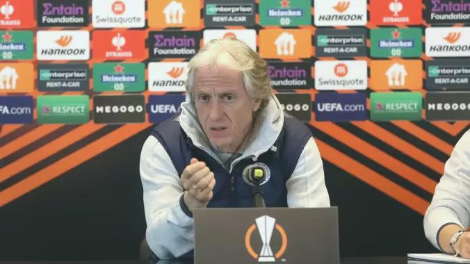 Fenerbahçe’den Jorge Jesus Dinamo Kiev Maçı Öncesi Konuştu