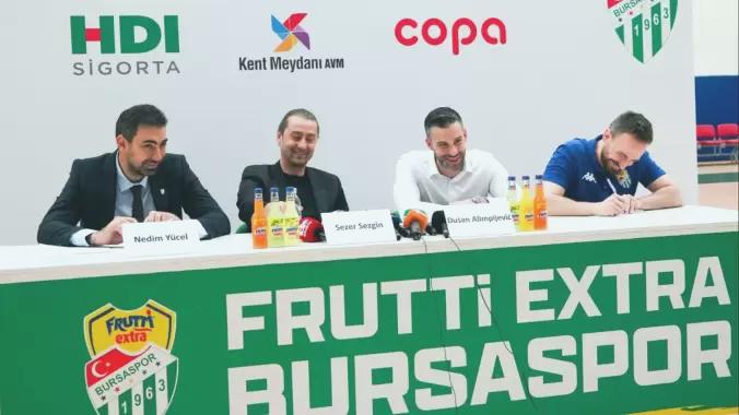 Frutti Extra Bursaspor, Dusan Alimpijevic’in Kontratını Uzattı