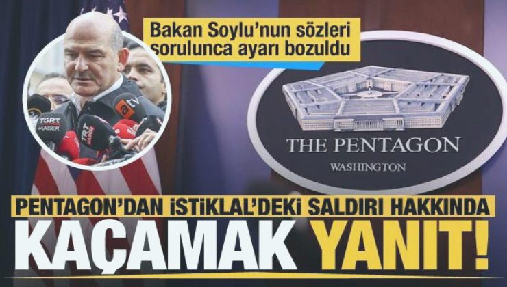 İstiklal’deki atak hakkında Bakan Soylu’nun ABD kelamları Pentogan yetkilisini afallattı