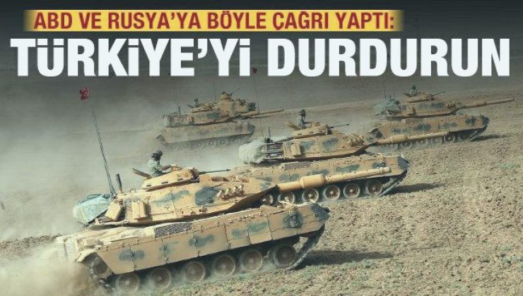 Teröristbaşı Abdi Şahin’den ABD ve Rusya’ya davet: Türkiye’yi durdurun