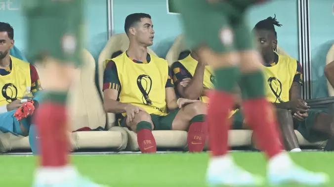 Cristiano Ronaldo, Fas Maçına Yedek Olarak Başlıyor