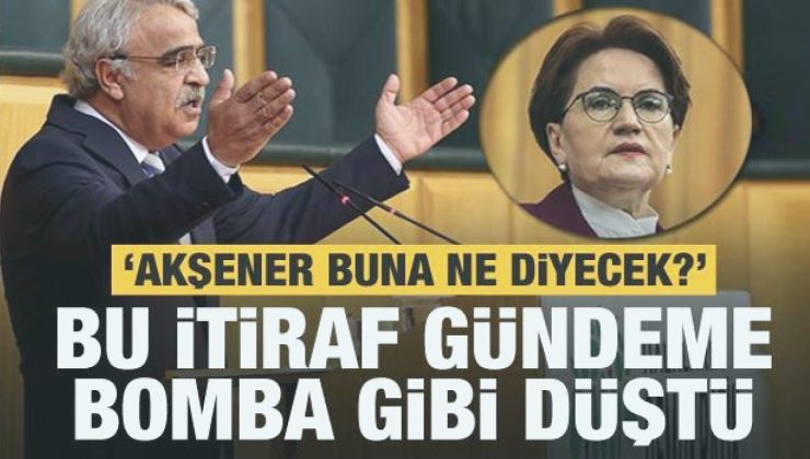 HDP’nin DÜZGÜN Parti itirafı gündemi sarstı! Akşener buna ne diyecek?