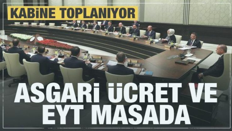 Milyonlar bekliyor! Erdoğan açıklayacak…Gözler Kabine Toplantısı’nda