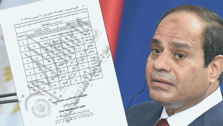 Mısır’dan Doğu Akdeniz’de tehlikeli atak… Sisi, skandal kararı imzaladı!